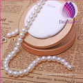 2015 classical design natural freshwater 9-10mm pearls necklace